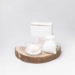 candela a forma di rosa con...