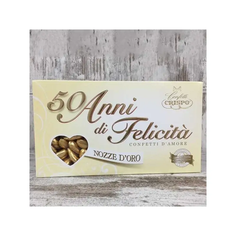 conf.mand.pel.color.oro gr.500