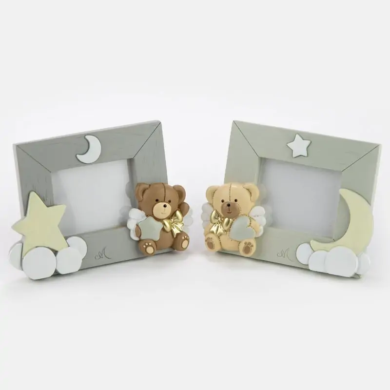 portafoto orsetto bomboniere battesimo originali