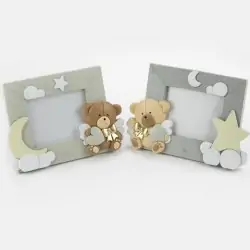 orsetto resina portafoto...