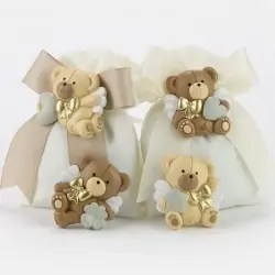 orsetto calamita bomboniera...