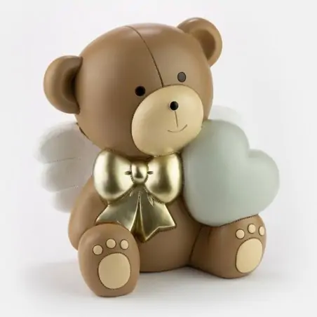 orsetto gigante salvadanaio in resina