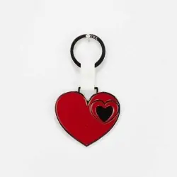 PORTACHIAVI SMALTATO CUORE...
