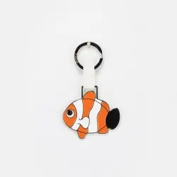 PORTACHIAVI SMALTATO PESCIOLINO COLORATO