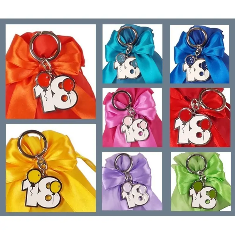 portachiave 18 8 assortiti