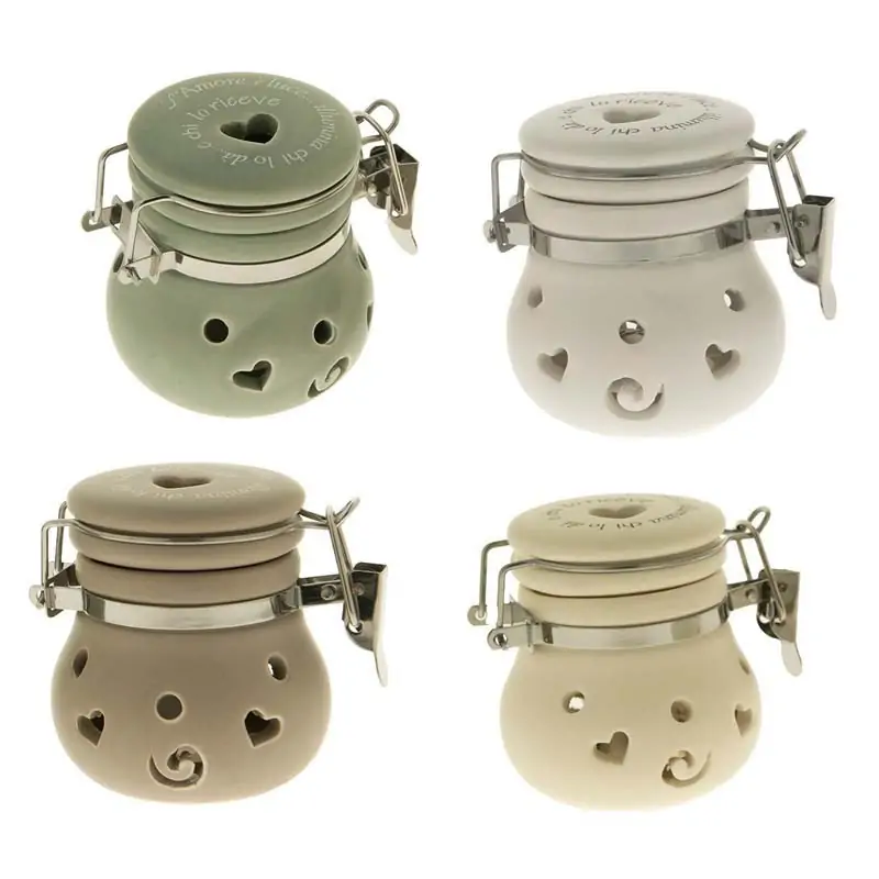 barattoli ermetici con luce led bomboniere originali