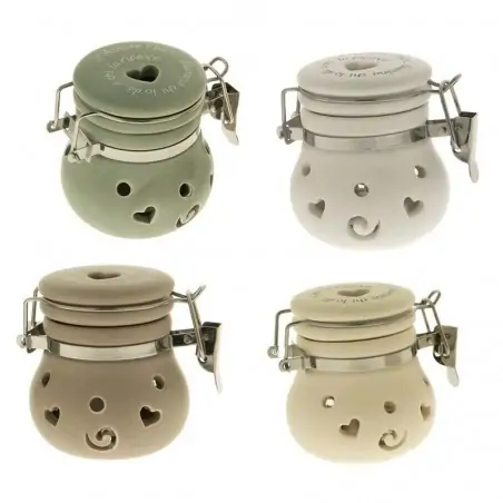 barattoli ermetici con luce led bomboniere originali