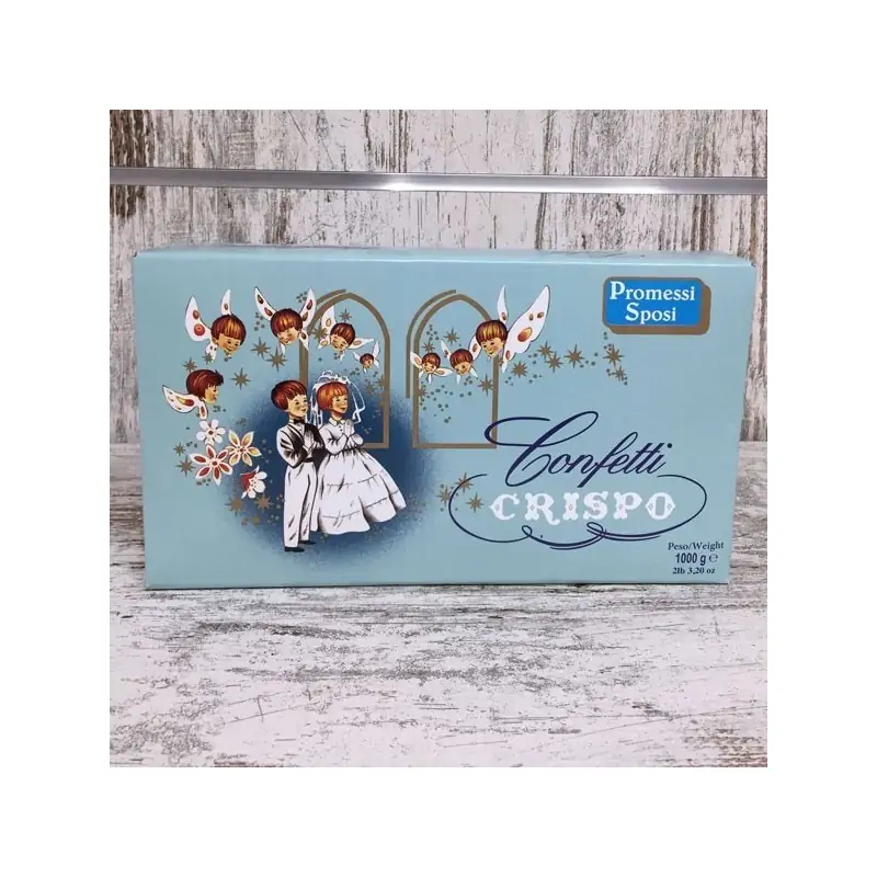 Confetti promessi sposi CELESTE da 1kg