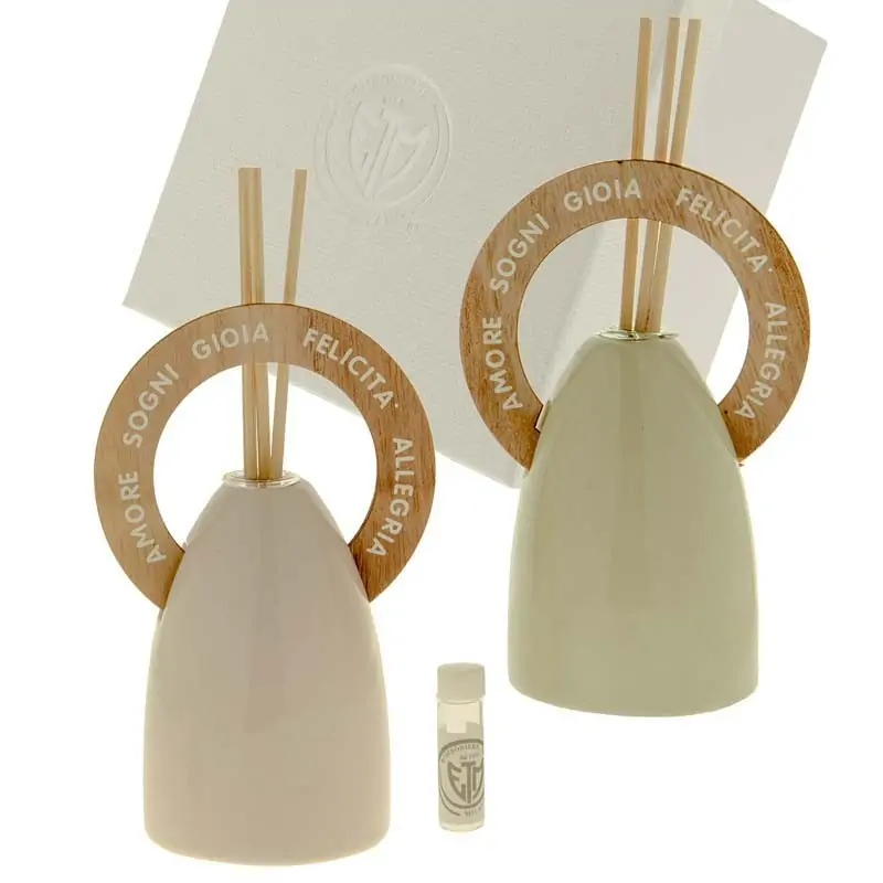 profumatori per l'ambiente porcellana e legno bomboniere design