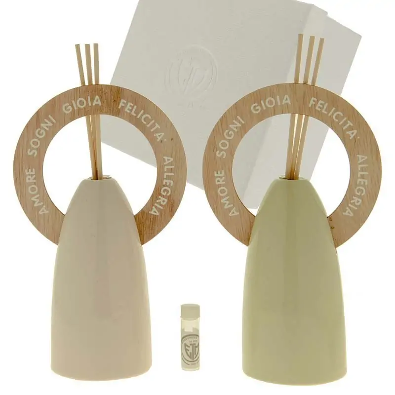 profumatori ambiente fai da te porcellana e legno