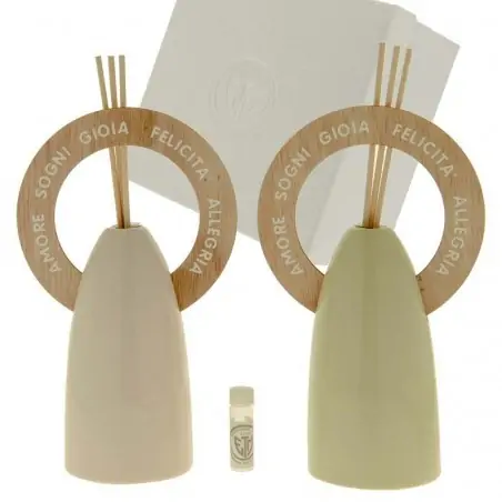 profumatori ambiente fai da te porcellana e legno