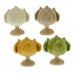 bomboniere pumo pugliese 4 colori in porcellana e legno