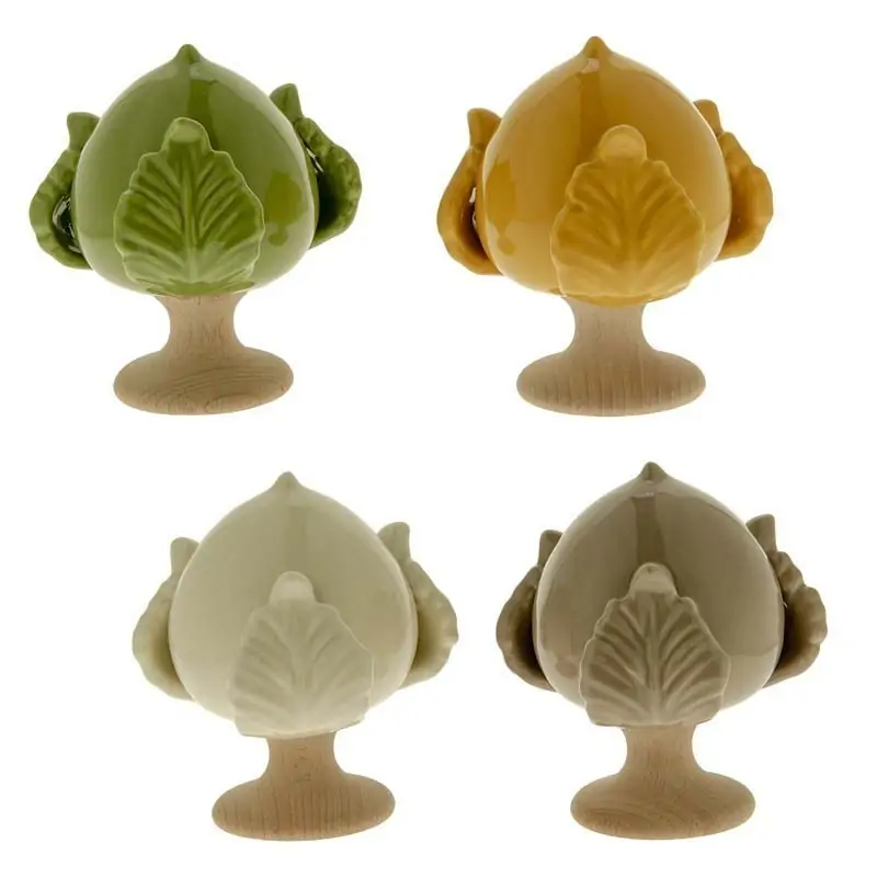 pumi pugliesi bomboniere colorate in porcellana e legno misura