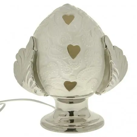 pumo pugliese lampada da arredo in porcellana