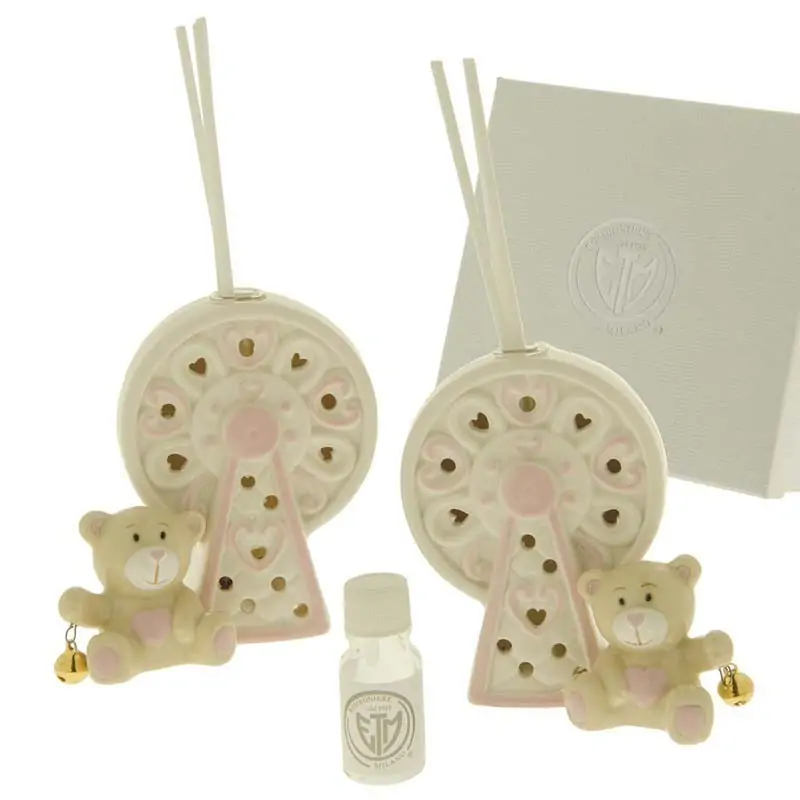 profumatori ambiente orsetto con ruota panoramica bomboniere