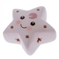 LUCINA NOTTURNA LED STELLA ROSA CM.9