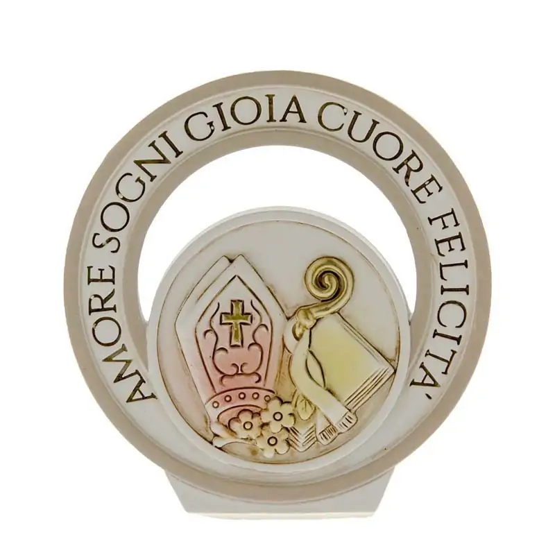 bomboniere cresima icone con simboli sacri e frasi