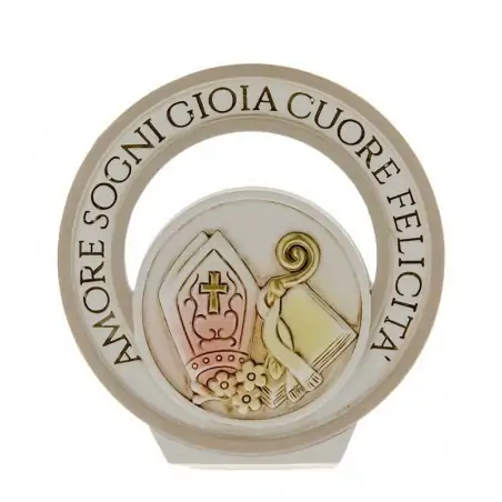 bomboniere cresima icone con simboli sacri e frasi