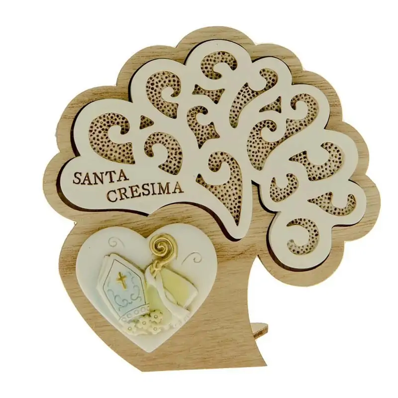 bomboniere icone sacre albero della vita con sacra famiglia