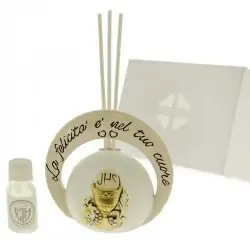 diffusori bomboniere comunione sfera con simbolo calice