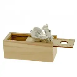 portaconfetti in legno con...