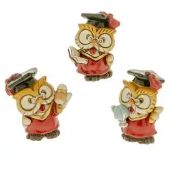 gufetto laureato statuine...