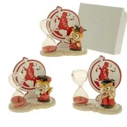 clessidra sabbia rossa con...