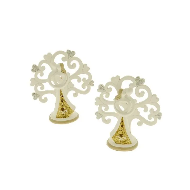 coppia di sposini albero della vita con luce led