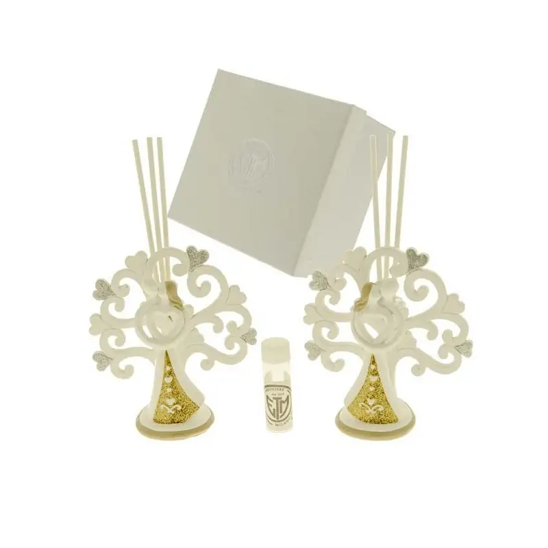 diffusore profumo ambiente coppia sposi e albero della vita