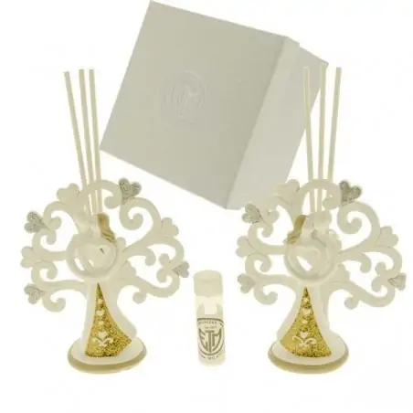 diffusore profumo ambiente coppia sposi e albero della vita