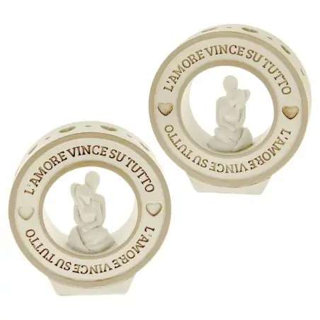 coppia sposini matrimonio bomboniere luce led