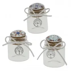 vasi vetro per confetti con...