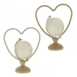 mappamondi bomboniere vetro e legno nozze tema viaggio