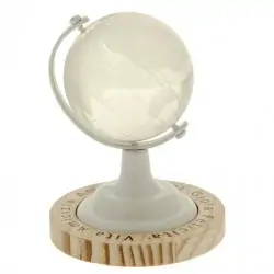 mappamondo globo in vetro e legno bomboniere originali