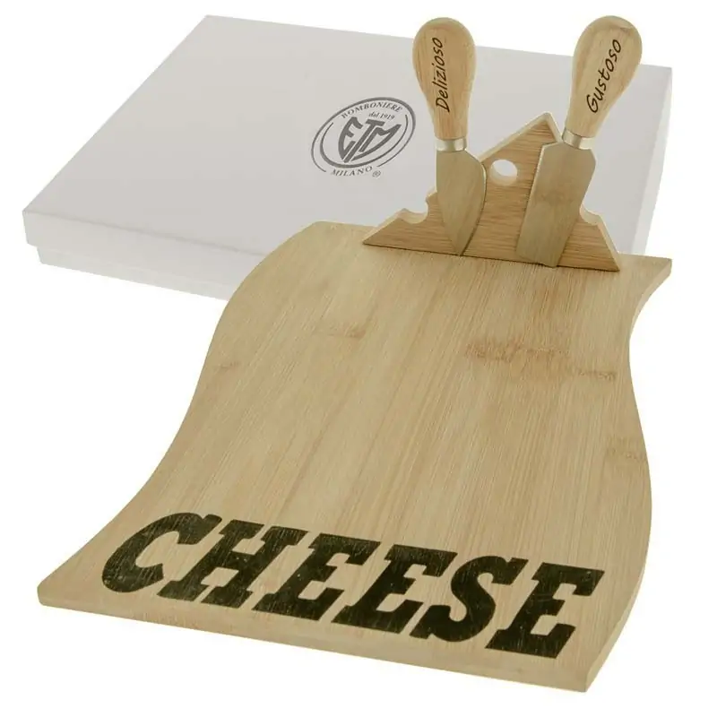 tagliere da formaggio con coltello novità bomboniere 2023