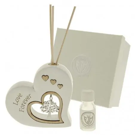 diffusori per ambienti design cuore con charm albero della vita