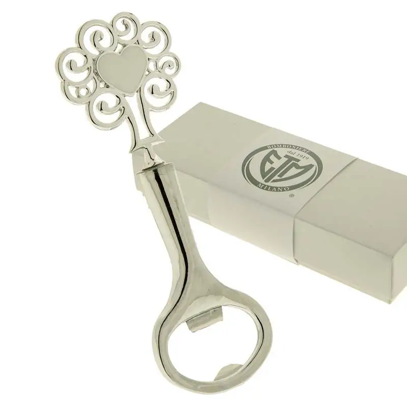 bomboniera matrimonio apribottiglia albero della vita con cuore