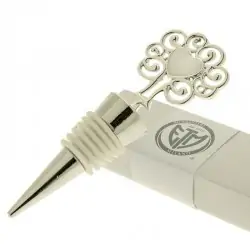 tappo vino bomboniera albero della vita con cuore