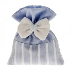 SACCHETTO NASCITA BIMBO NUOVA PERLA BAG CM.9X12 CIELO