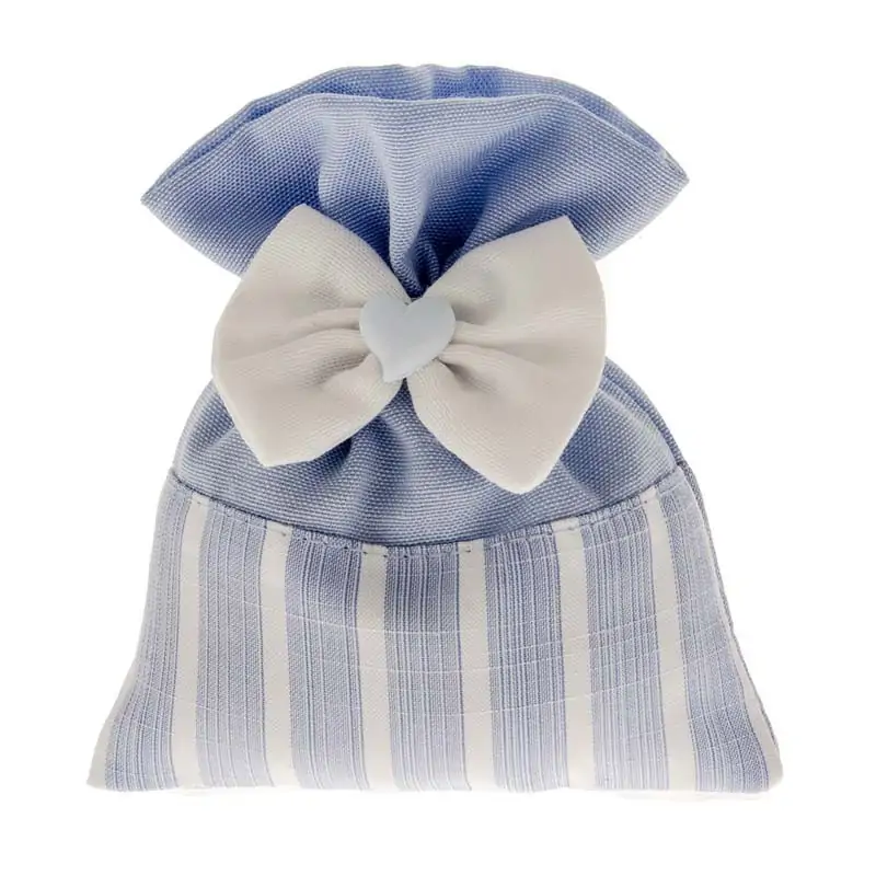 SACCHETTO NASCITA BIMBO NUOVA PERLA BAG CM.9X12 CIELO