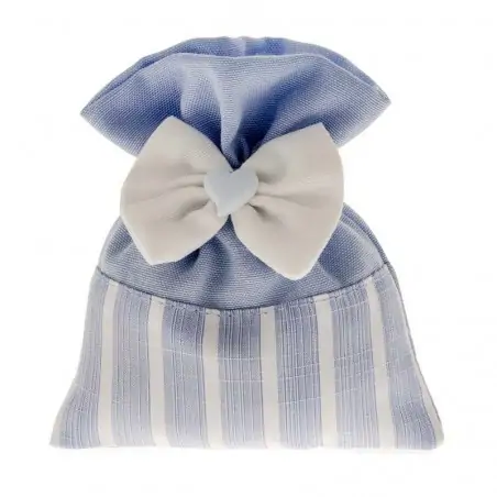 SACCHETTO NASCITA BIMBO NUOVA PERLA BAG CM.9X12 CIELO