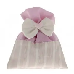 SACCHETTI NASCITA BIMBA NUOVA PERLA BAG CM.9X12 ROSA