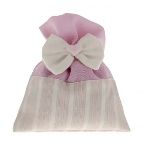 SACCHETTI NASCITA BIMBA NUOVA PERLA BAG CM.9X12 ROSA