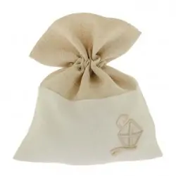 sacchetti cresima punto croce cerimony bag cm.10x12
