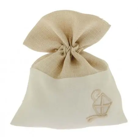 sacchetti cresima punto croce cerimony bag cm.10x12