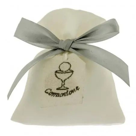sacchetti prima comunione con simbolo calice cm.10x12