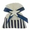 sacchetti portaconfetti tema mare con gesso stella marina
