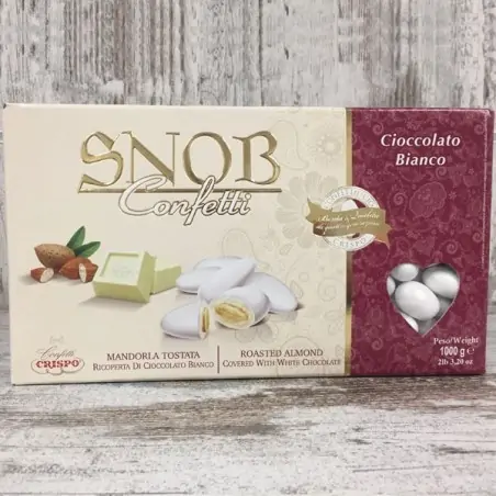 Confetti snob al cioccolato bianco 1kg