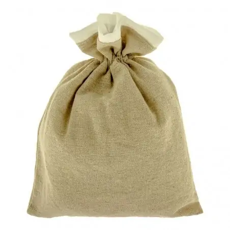 SACCHETTI PER CONFETTI NATURA BORDO BAG CM.18X25