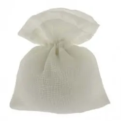 SACCHETTI ECONOMICI PER CONFETTI ADORE' BAG CM.10X12 BIANCO
